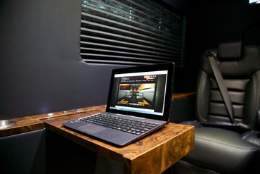 Custom Luxury Mercedes Benz Sprinter Van Limo Conversion Interior by AMG Luxury Vehicles Kansas City