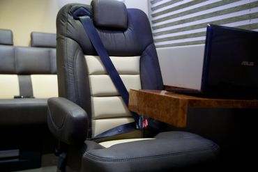 Custom Luxury Mercedes Benz Sprinter Van Conversion Interior by AMG Luxury Vehicles Kansas City
