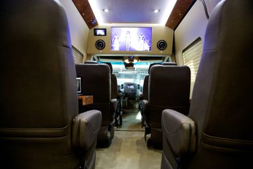 Custom Luxury Mercedes Benz Sprinter Van Conversion Interior by AMG Luxury Vehicles Kansas City