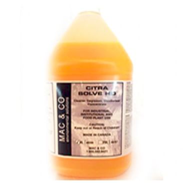 Citrus concentrated degreaser cleaner