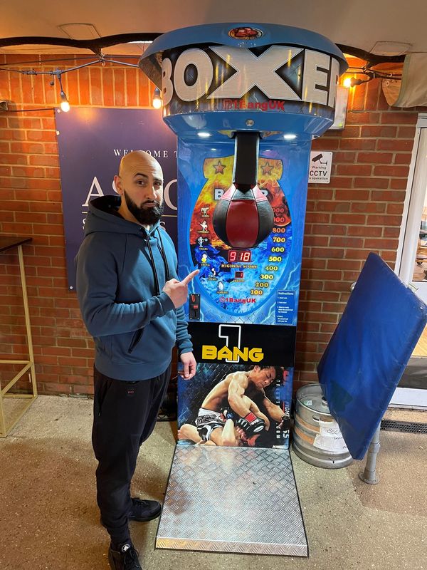 Arcade Boxer machine hire West London , Slough , London , Maidenhead , Bracknell ,
