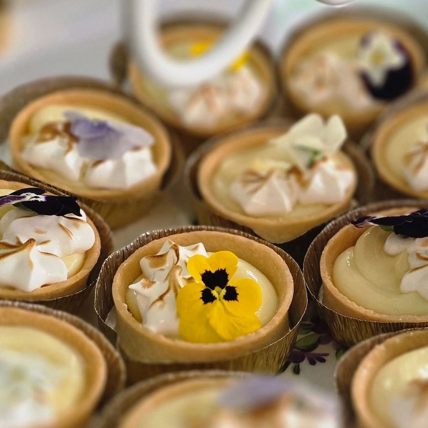 lemon tarts, dessert bar tarts
