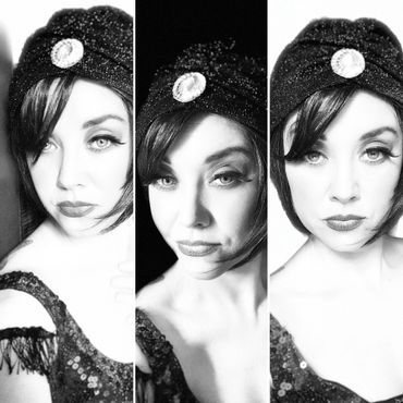 Woman in Flapper Costume