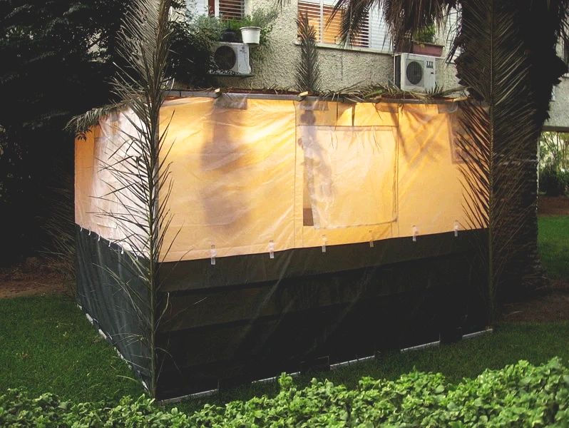 sukkah central sukkah being used