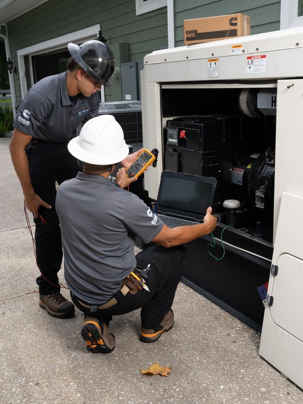 Technicians for Generators, installation, services, maintenance and parts: Kohler, Cummins, Generac