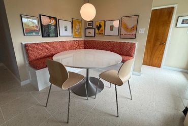 Upholstery. Custom upholstered banquette cushions.
Saint Augustine, FL 32086
