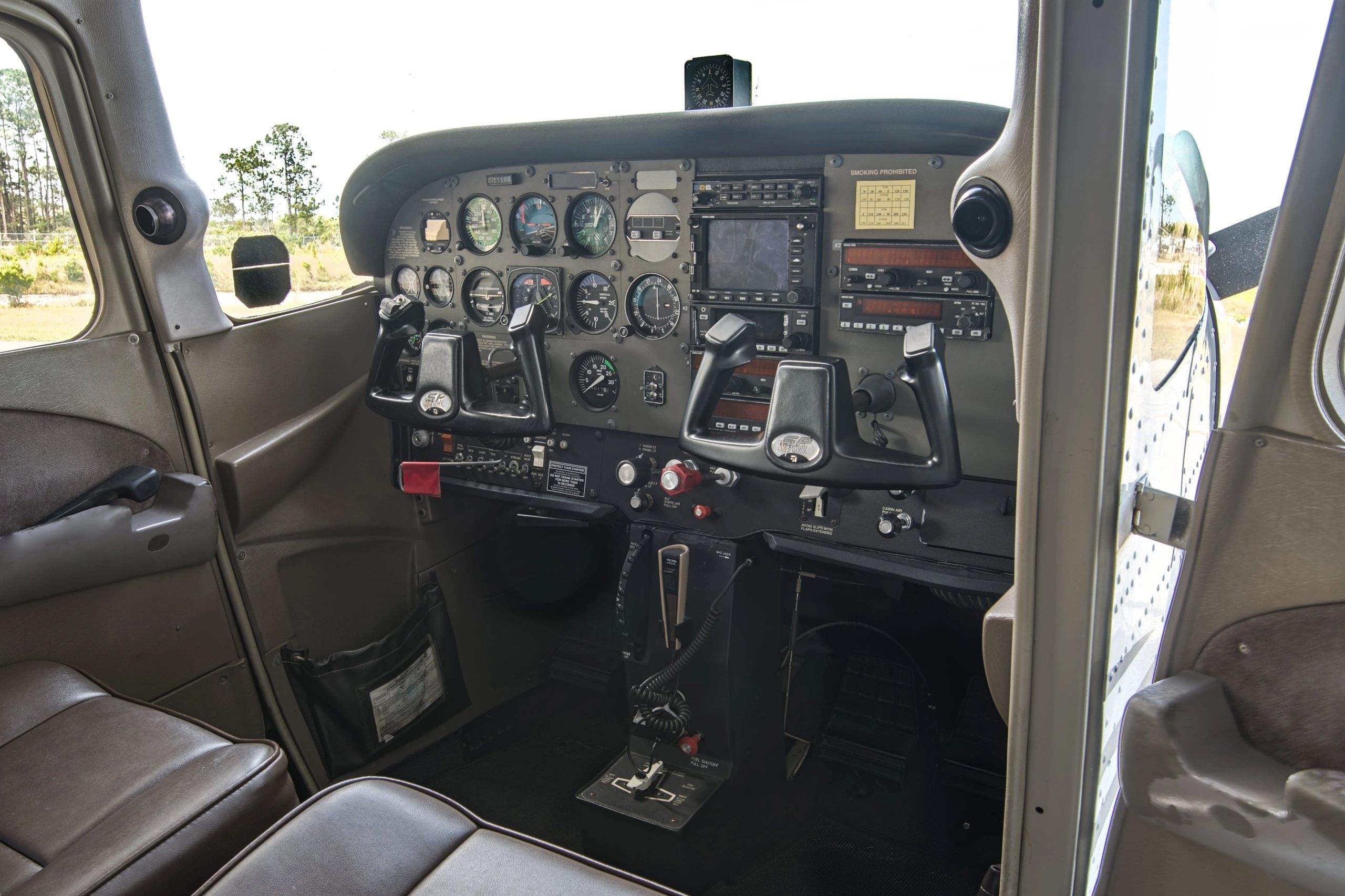 Well equipped and maintained, ready for VFR and IFR flight training at our Flying Club!