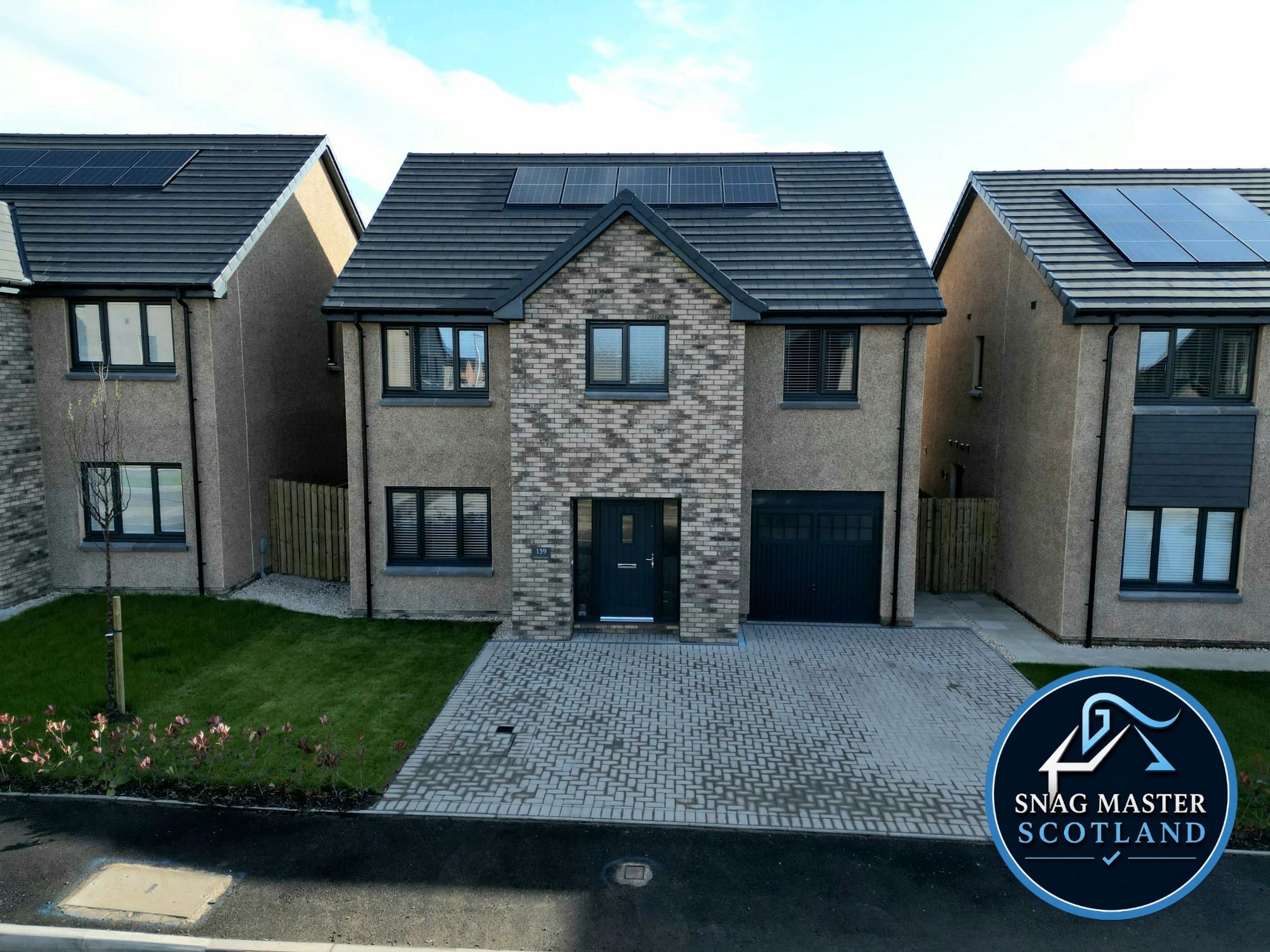 New build home in North East Scotland inspected by Snag Master Scotland