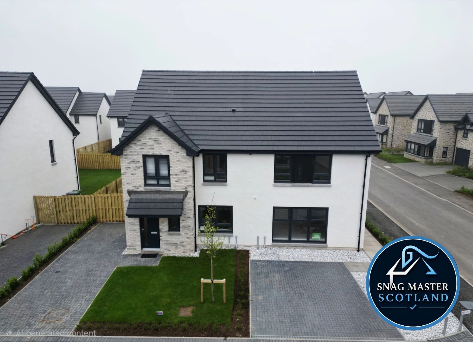 New build home in Perth inspected by Snag Master Scotland