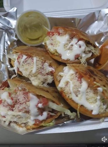 Gorditas con la carne que mas te guste