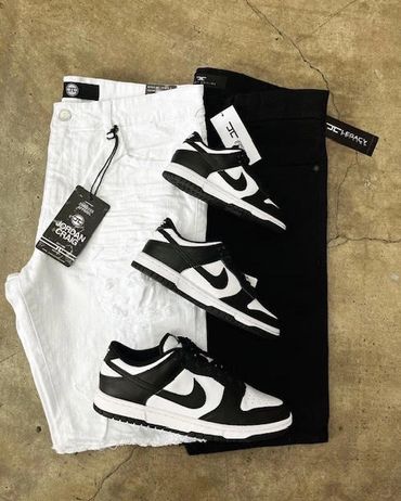 Nike Panda Dunks Preschool, Grade School, and Mens Sizes available