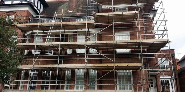 scaffolding for houses
