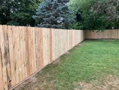 Wood Privacy Fence Indiana