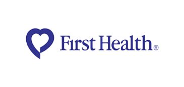 First Health logo with a heart symbol.