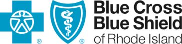 Logo of Blue Cross Blue Shield of Rhode Island.