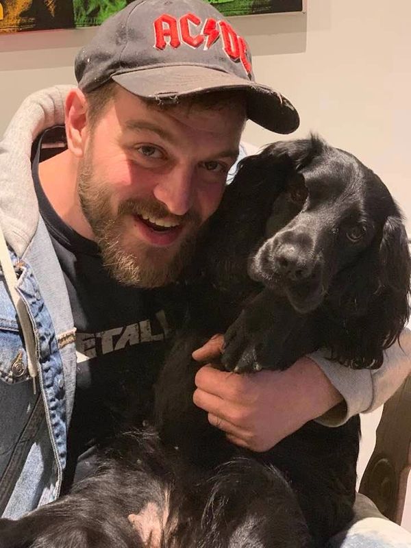 Jake with havanna safe and tight in his arms