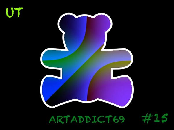 Unsigned Teddy #15 (ARTADDICT69)
