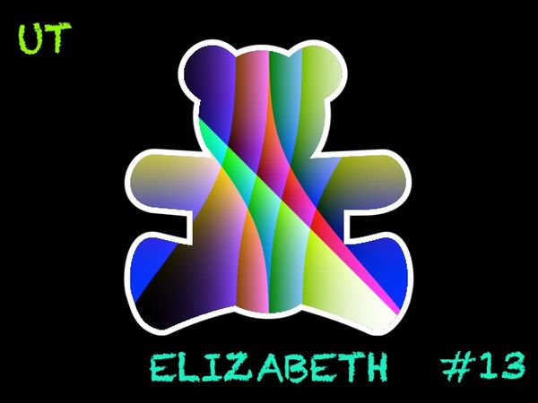 Unsigned Teddy #13 (ELIZABETH)