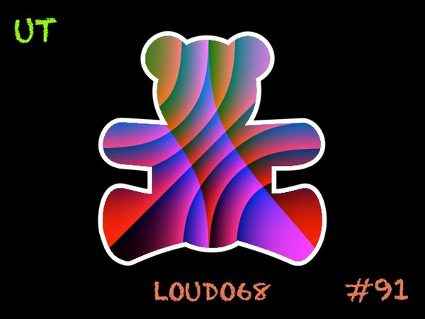 Unsigned Teddy #91 (LOUDO68)
