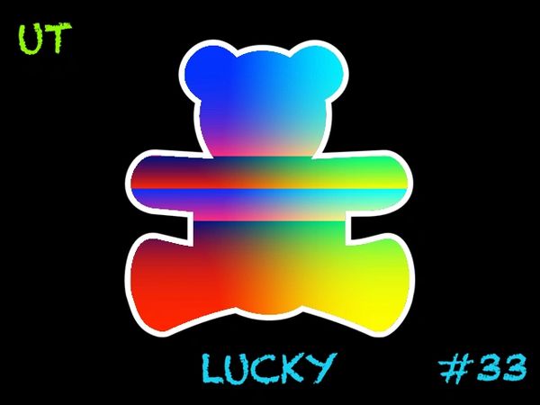 Unsigned Teddy #33 (LUCKY)