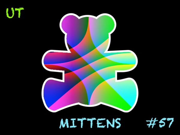 Unsigned Teddy #57 (MITTENS)