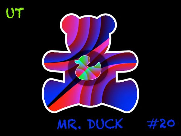 Unsigned Teddy #20 (MR. DUCK)
-DOUBLE LAYER-