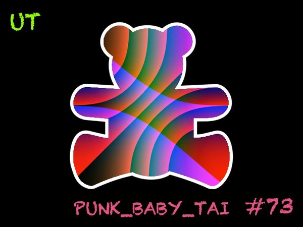 Unsigned Teddy #73 (PUNK_BABY_TAI)