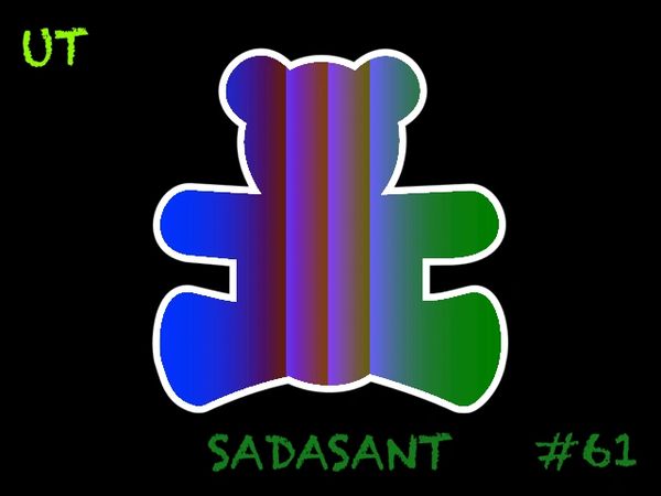 Unsigned Teddy #61 (SADASANT)