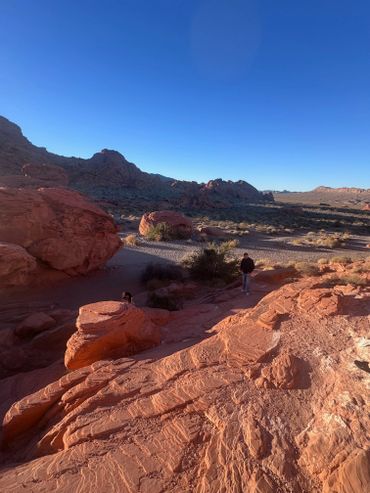 explore las vegas area for amazing rock formations in the valley of fire