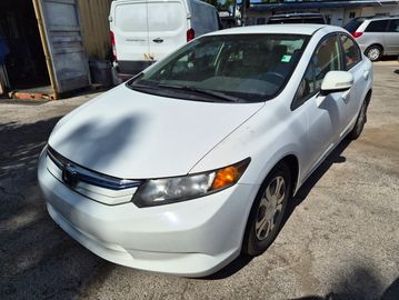 2012 Honda Civic Hybrid White Feng Auto Sale Fengauto