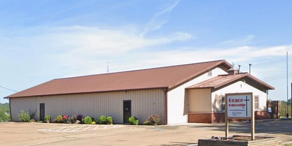 A church building on a sunny day.