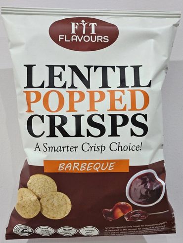 Lentil Popped Crisps - Barbeque