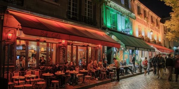 Local Parisian cafes