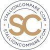 Logo of StallionCompare featuring intertwined letters SC.