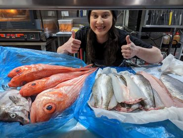 Fresh Australian fish, delivered to our kitchen at The Cambrian Hotel, Bendigo