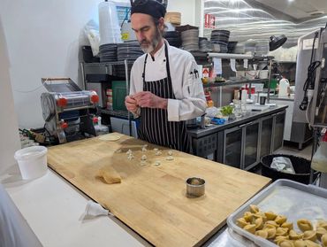 Handmade pasta, made in-house at The Cambrian Hotel, Bendigo