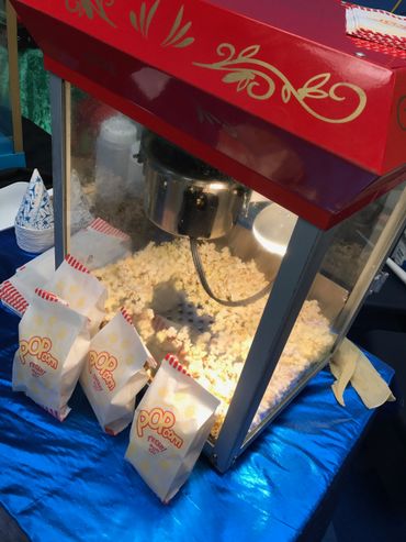 Pop corn machine