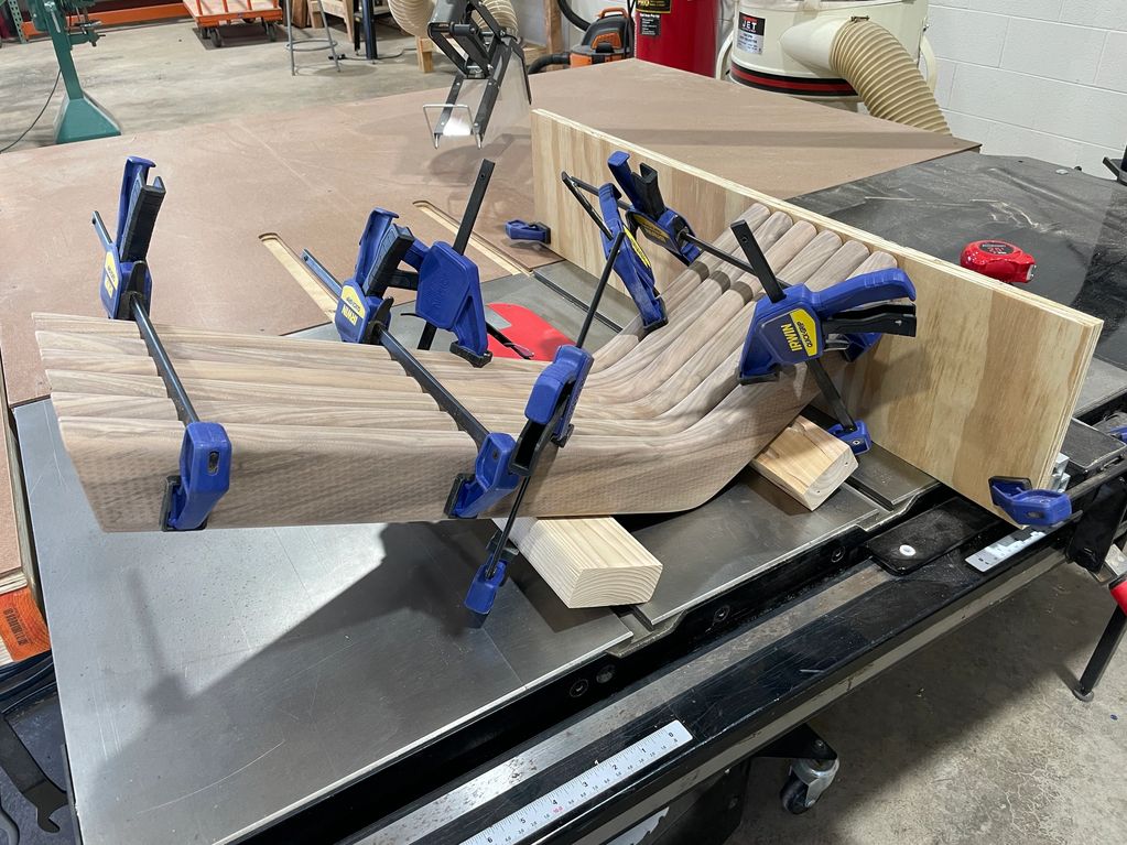Walnut table legs