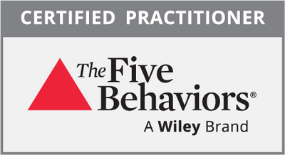 The Five Behaviors - A Wiley Brand Certified Practitioner logo