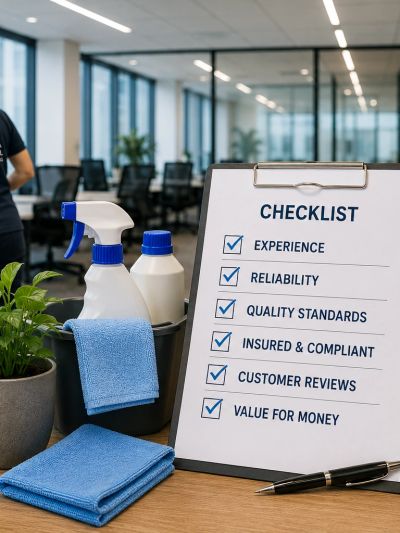Choosing the Right Office Cleaning Provider