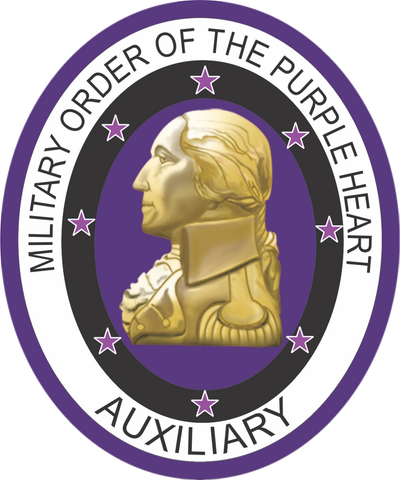 Emblem of the Military Order of the Purple Heart Auxiliary.