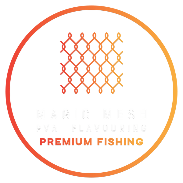 Magic Mesh PVA Logo. Flavoured PVA mesh