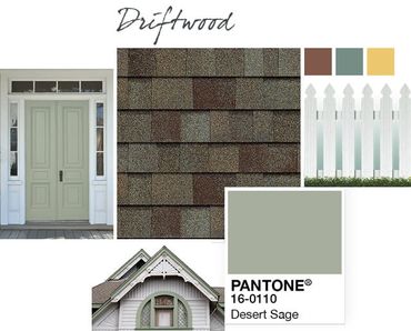 Driftwood shingle color