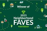 NextDoor 2023 Neighborhood Faves Winner