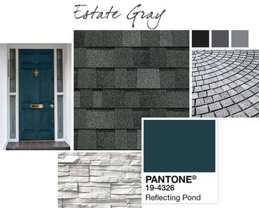 Estate Gray shingle color