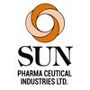 Logo of Sun Pharmaceutical Industries Ltd. with an orange and peach circular design.