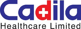 Logo of Cadila Healthcare Limited featuring a red cross in the letter 'd'.