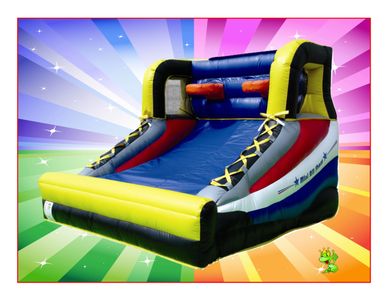 mini hoops basketball game for rent VA inflatable mini hoops basketball NC