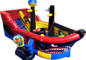 inflatable lil pirate ship rent Virginia | lil pirate ship rentals North Carolina | Toddler combo