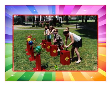 boom blaster balloon game for rent near north carolina  near virginia, carnival games for rent